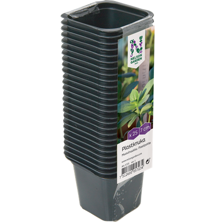 Plastkruka 7 cm