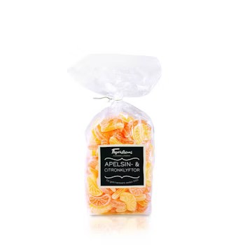 Apelsin och citron klyftor 250 g