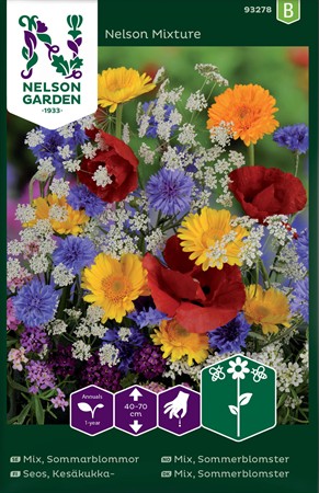 Sommarblommor, mix